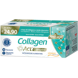 Cerca Prezzi di collagen act complex integratore per il benessere della pelle 10 flaconcini e acquista online