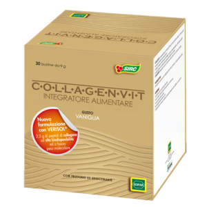collagenvit 30 bustine gusto vaniglia - bugiardino cod: 925326821 