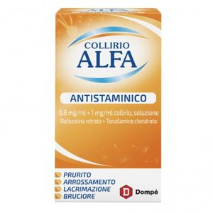 collirio alfa antistaminico collirio 10 ml 8 bugiardino cod: 027837018 