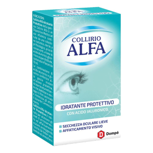 collirio alfa idratante 10ml bugiardino cod: 987055872 