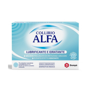collirio alfa lubr/idrat 15f bugiardino cod: 980810954 