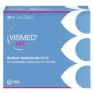 Cerca Prezzi di collirio lubrificante vismed gel acido ialuronico 0,3% 20 fialette x 0,45 ml e acquista online