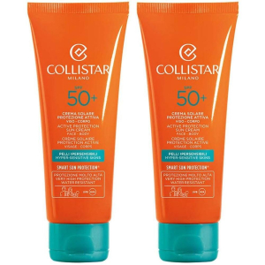 Cerca Prezzi di collistar crema solare protezione attiva viso-corpo spf 50+ 2x100 ml c e acquista online