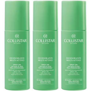 Cerca Prezzi di collistar deodorante multi-attivo pelli ipersensibili 3x100 ml spray e acquista online