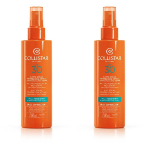 Cerca Prezzi di collistar latte spray protezione attiva pelli ipersensibili spf 30 2x2 e acquista online