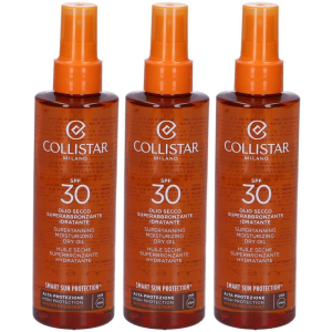 Cerca Prezzi di collistar olio secco superabbronzante idratante spf30 3x200 ml e acquista online