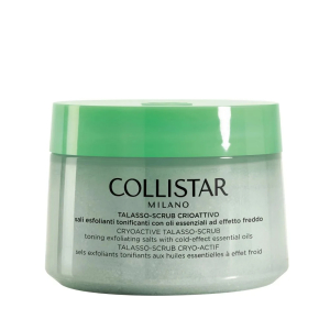 Collistar talasso scrub crioattivo con sali esfolianti tonificanti, 700g
