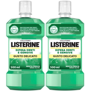 Cerca Prezzi di collutorio listerine® difesa denti e gengive set da 2 2x500 ml colluto e acquista online