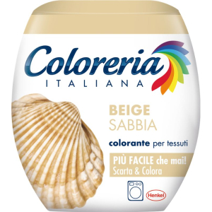 Cerca Prezzi di coloreria italiana - colorante per tessuti - beige sabbia 350 g e acquista online