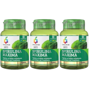 Cerca Prezzi di colours of life® spirulina maxima 3x60 g compresse e acquista online