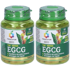 Cerca Prezzi di colours of life the verde egcg 60 capsule vegetali 2x60 pz e acquista online
