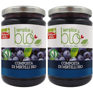 Cerca Prezzi di composta di mirtilli bio con polpa mela 320 g 2x320 g e acquista online