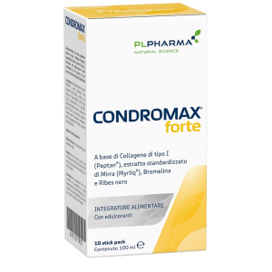 Condromax forte integratore per il benessere delle articolazioni soluzione orale 10 stick pack da 10ml