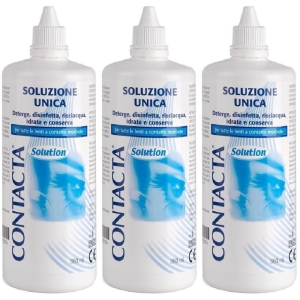 Cerca Prezzi di contacta® soluzione unica per lenti a contatto 3x360 ml e acquista online
