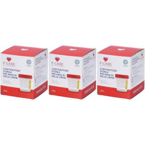 Cerca Prezzi di contenitore sterile f-care per la raccolta urina 120 ml 3x1 st e acquista online