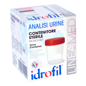 contenitore urina sterile 120ml bugiardino cod: 971553060 