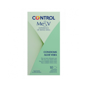 control me&v condoms aloe 10 pezzi bugiardino cod: 979946365 