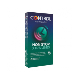 control non stop xtra lines6 pezzi bugiardino cod: 979397698 