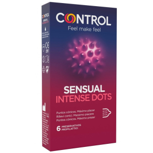 control sensual intense dots6p bugiardino cod: 979946478 