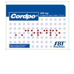 cordpo 4 capsule bugiardino cod: 911033191 