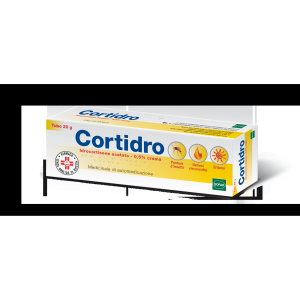 cortidro crema 0,5% 20 g sofar bugiardino cod: 010318032 