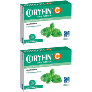 Cerca Prezzi di coryfin c senza zucchero mentolo 48 g 2x48 g caramelle e acquista online
