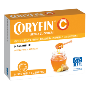coryfin c senza zucchero miele/zenz bugiardino cod: 980526026 