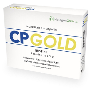 cpgold 14 bustine hologengreen bugiardino cod: 974781940 