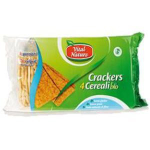 crackers 4 cereali bio 170g bugiardino cod: 922883905 
