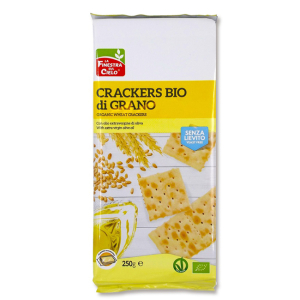 crackers grano s/liev bio 250g bugiardino cod: 910612252 