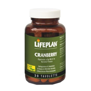cranberry lifeplan 30 tavolette mirtillo bugiardino cod: 974425579 