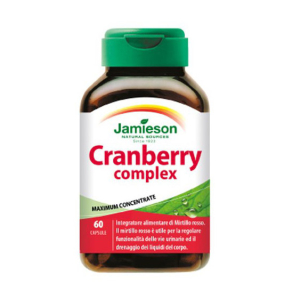 cranberry complex jamieson 60 capsule bugiardino cod: 910495213 