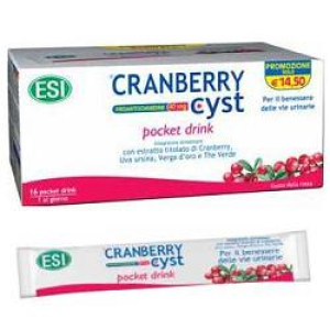 cranberry cyst pocket drink esi 16 bustine bugiardino cod: 923539074 