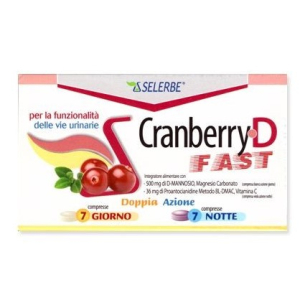 cranberry d-fast 7cpr+7 compresse bugiardino cod: 935573030 