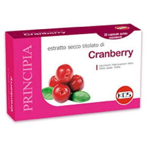 kos cranberry estratto secco 30 capsule bugiardino cod: 923532903 