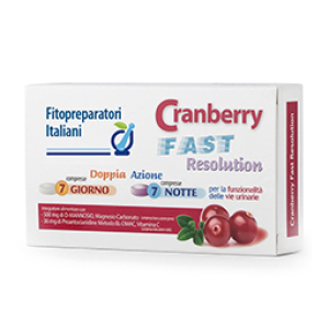 cranberry fast resolu7cpr+7 compresse bugiardino cod: 935573055 