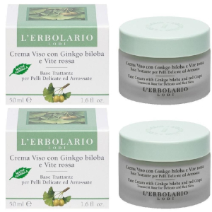 Cerca Prezzi di crema viso ginkgo biloba e vite rossa 50 ml 2x50 ml e acquista online