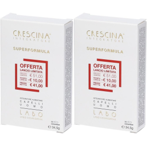 Cerca Prezzi di crescina integratore ri-crescita superformula uomo 30 compress 2x30 g e acquista online