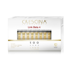 crescina l b4 500 uomo 40f bugiardino cod: 941804092 