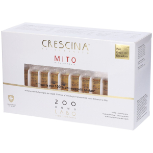 Crescina mito ri-crescita trattamento anticaduta capelli uomo 200 40 fiale
