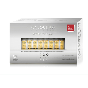 Crescina superformula isole follicolari 1900 donna 40 fiale – trattamento ricrescita capelli