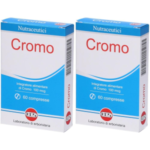 Cerca Prezzi di cromo 60 compresse 2x24 g e acquista online