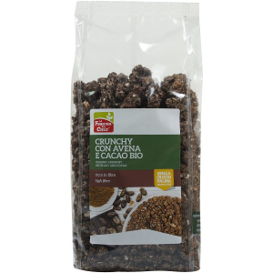 crunchy c/avena/cacao bio 375g bugiardino cod: 924524123 