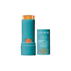 Crystal stick solare spf50+ water resistant protezione molto alta 9 gr - lovrén