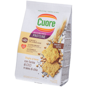 Cerca Prezzi di cuore sfoglie al forno con farina di ceci e semi chia 170 g snack e acquista online