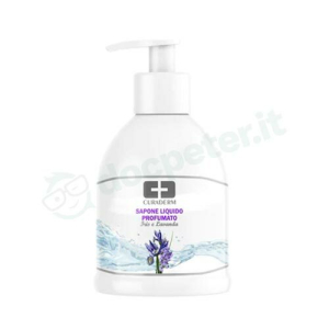 curaderm sapone iris-lavanda bugiardino cod: 979400936 