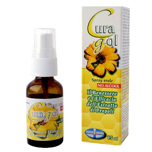 curagol spray flacone 15ml bugiardino cod: 902548383 