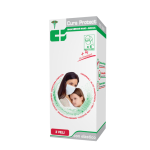 curaprotect maschera protettiva na/bo10p bugiardino cod: 975444801 