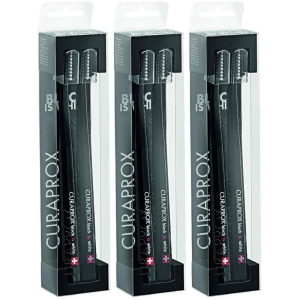 Cerca Prezzi di curaprox black is white dentifrici sbiancanti 2 spazzolini 3x2 st e acquista online