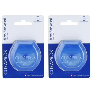 Cerca Prezzi di curaprox df 834 dental floss waxed 50 metri 2x1 st e acquista online